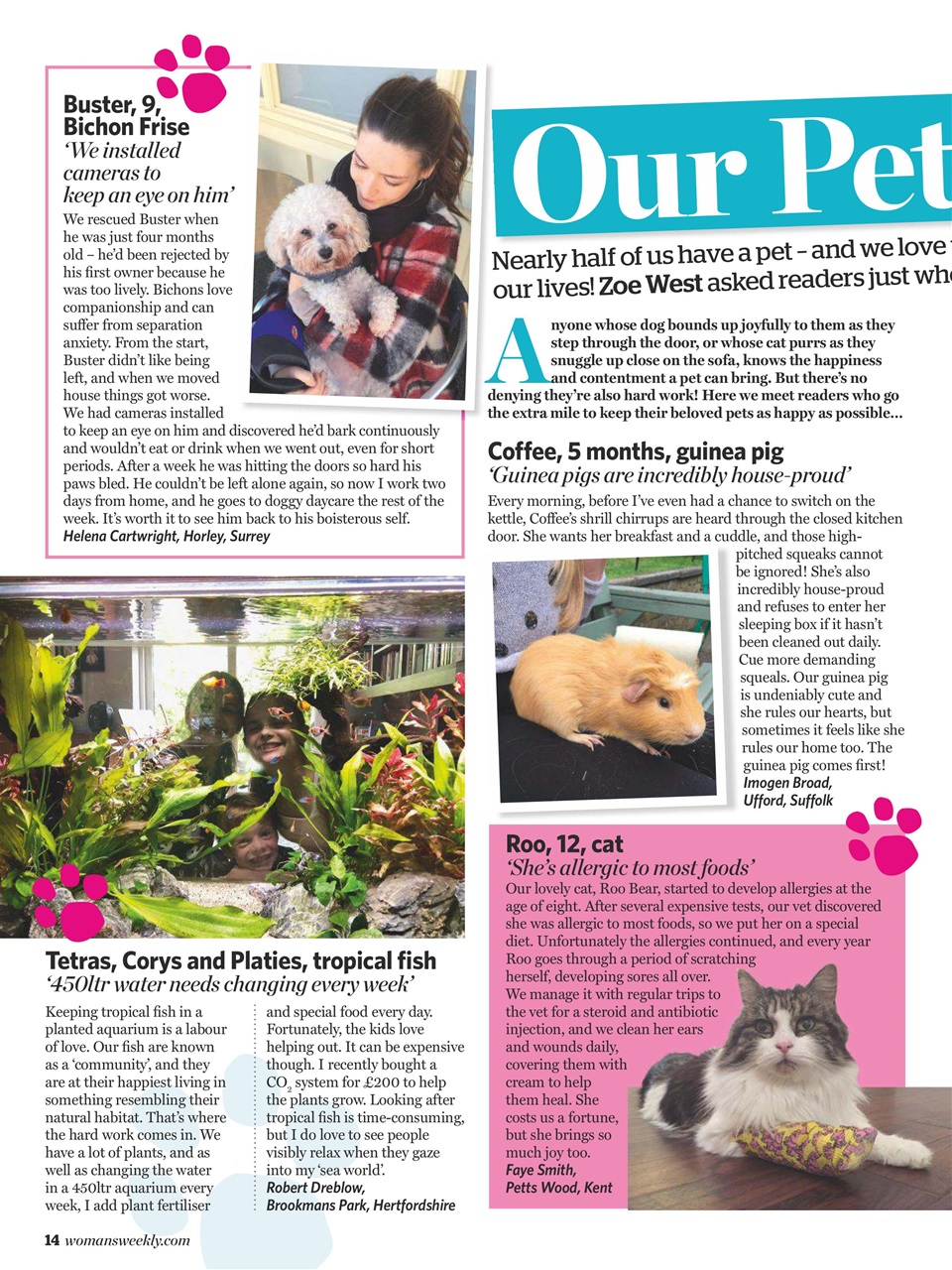 Woman's Weekly Preview Pages