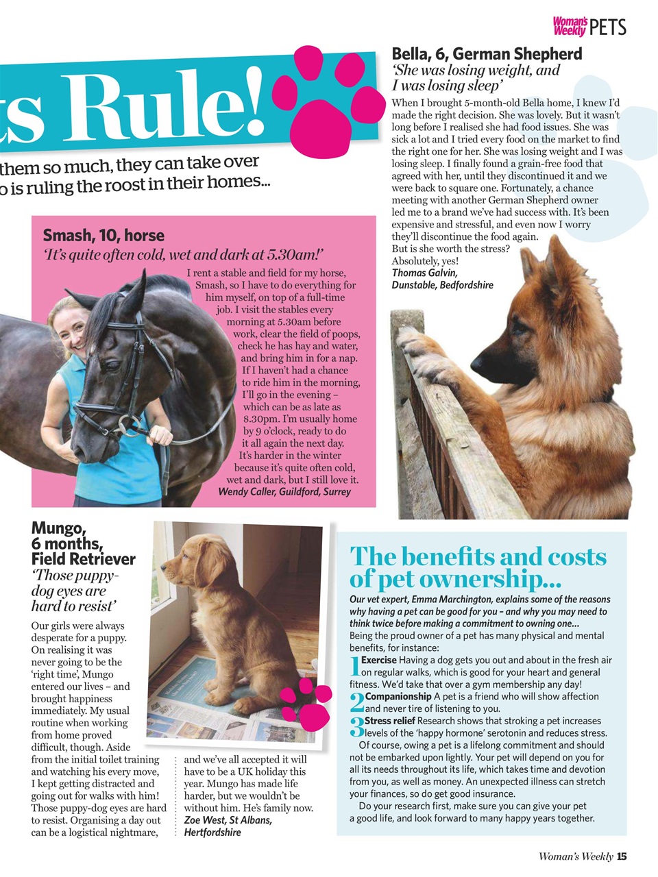 Woman's Weekly Preview Pages