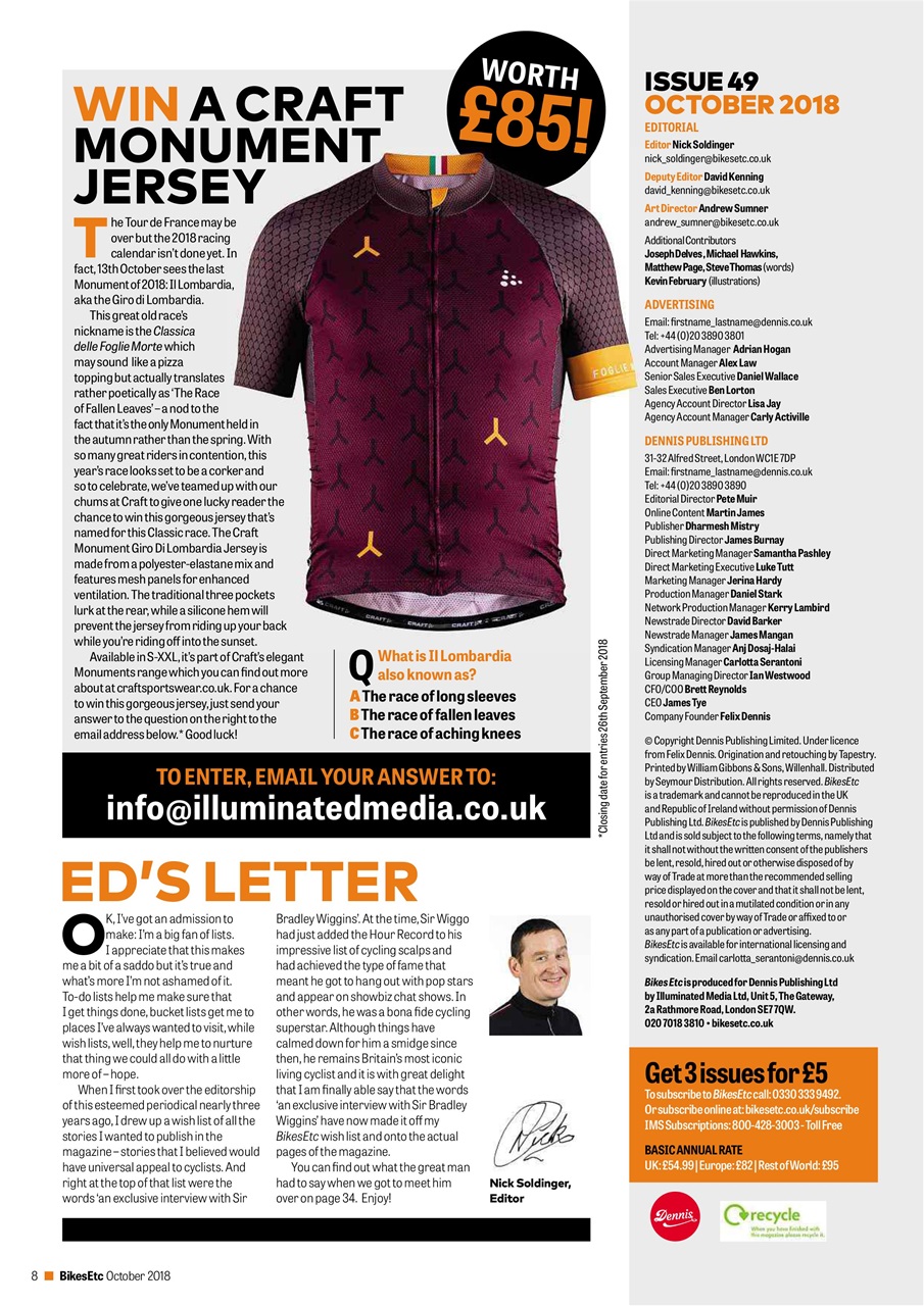 Bikes Etc Preview Pages