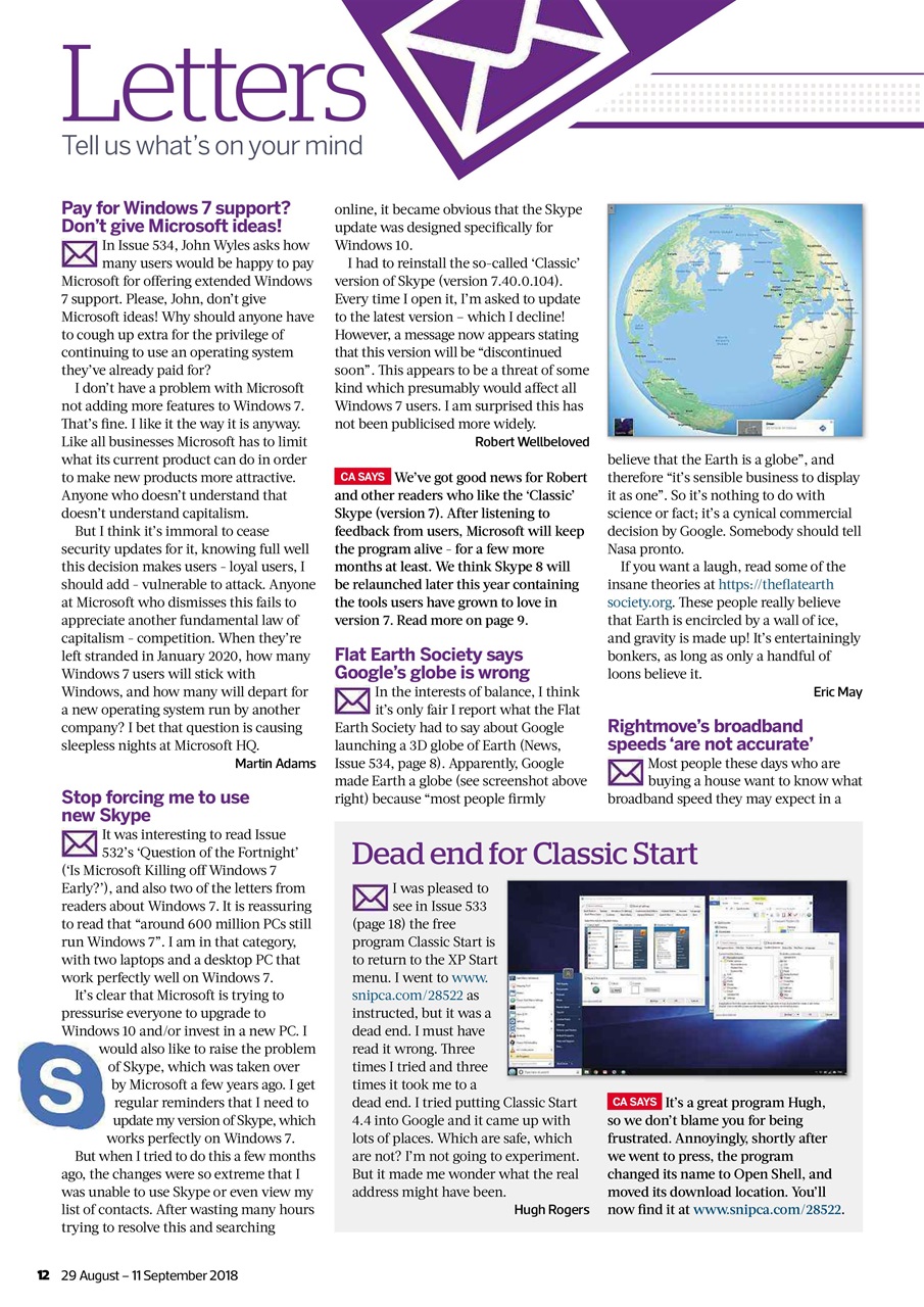 Computer Active Preview Pages