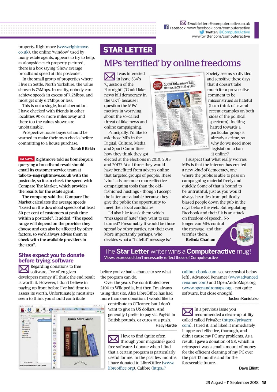 Computer Active Preview Pages