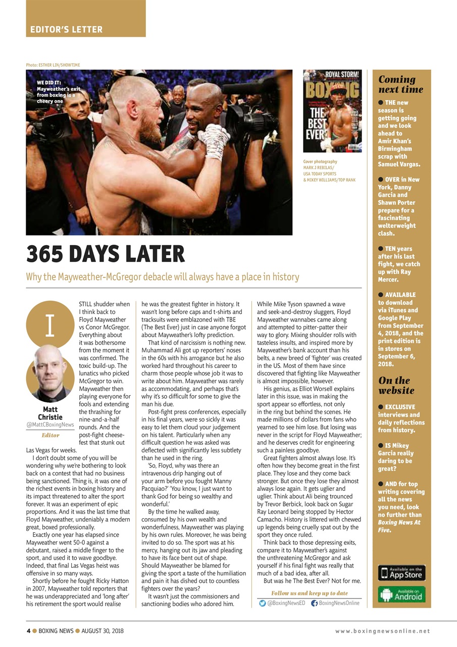 Boxing News Preview Pages