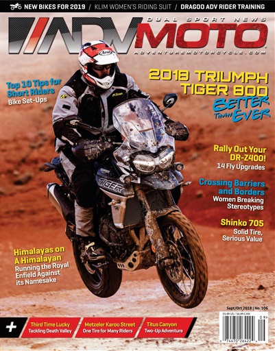 Adventure Motorcycle issue 