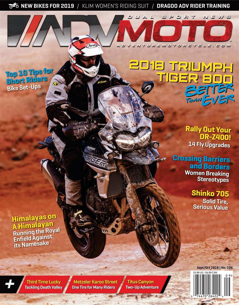 Adventure Motorcycle Preview Pages