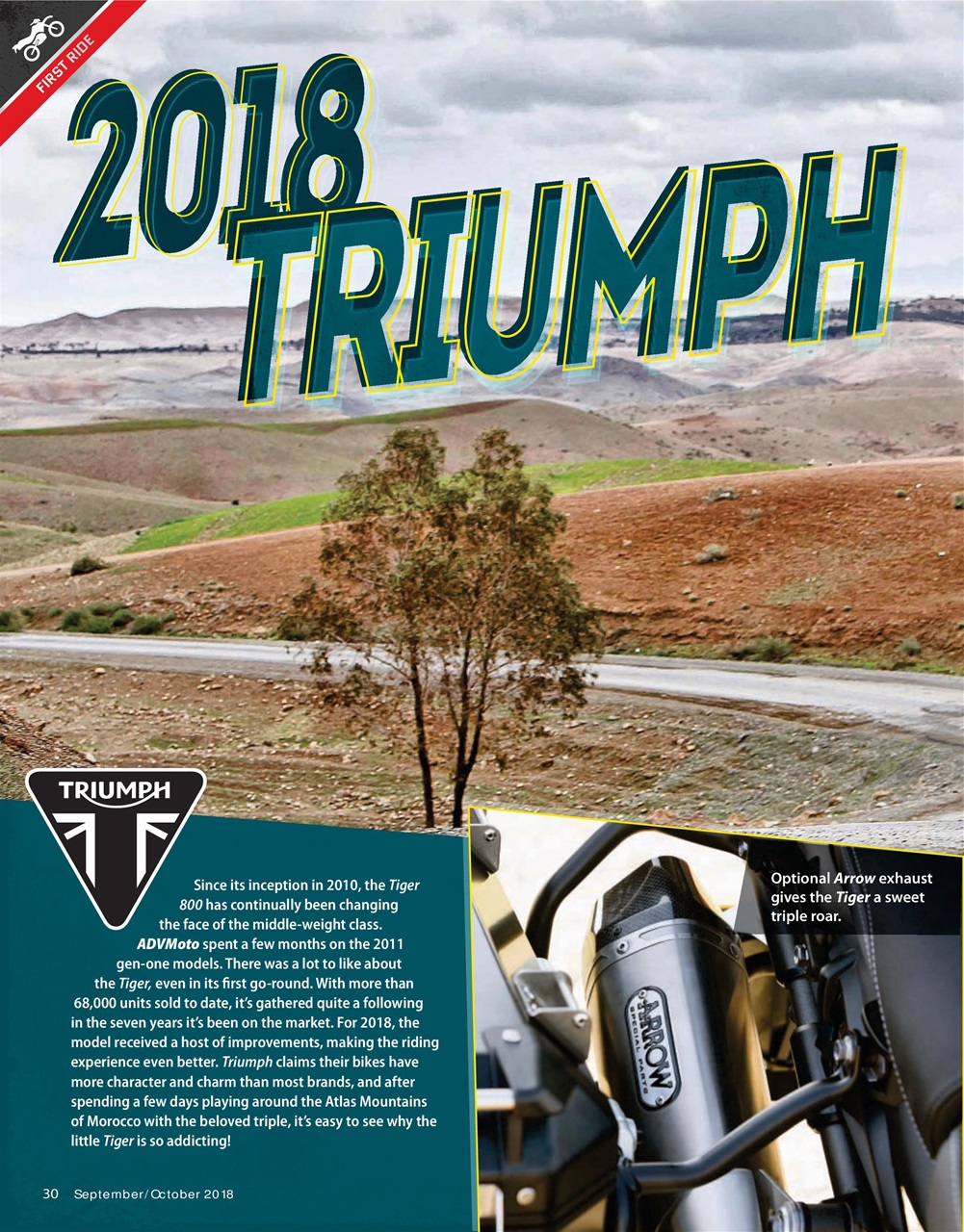 Adventure Motorcycle Preview Pages