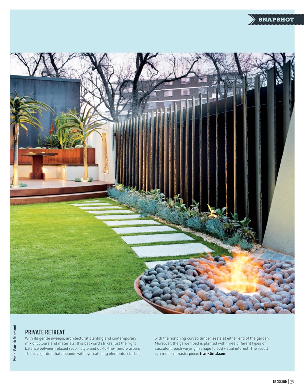 Backyard & Outdoor Living Preview Pages