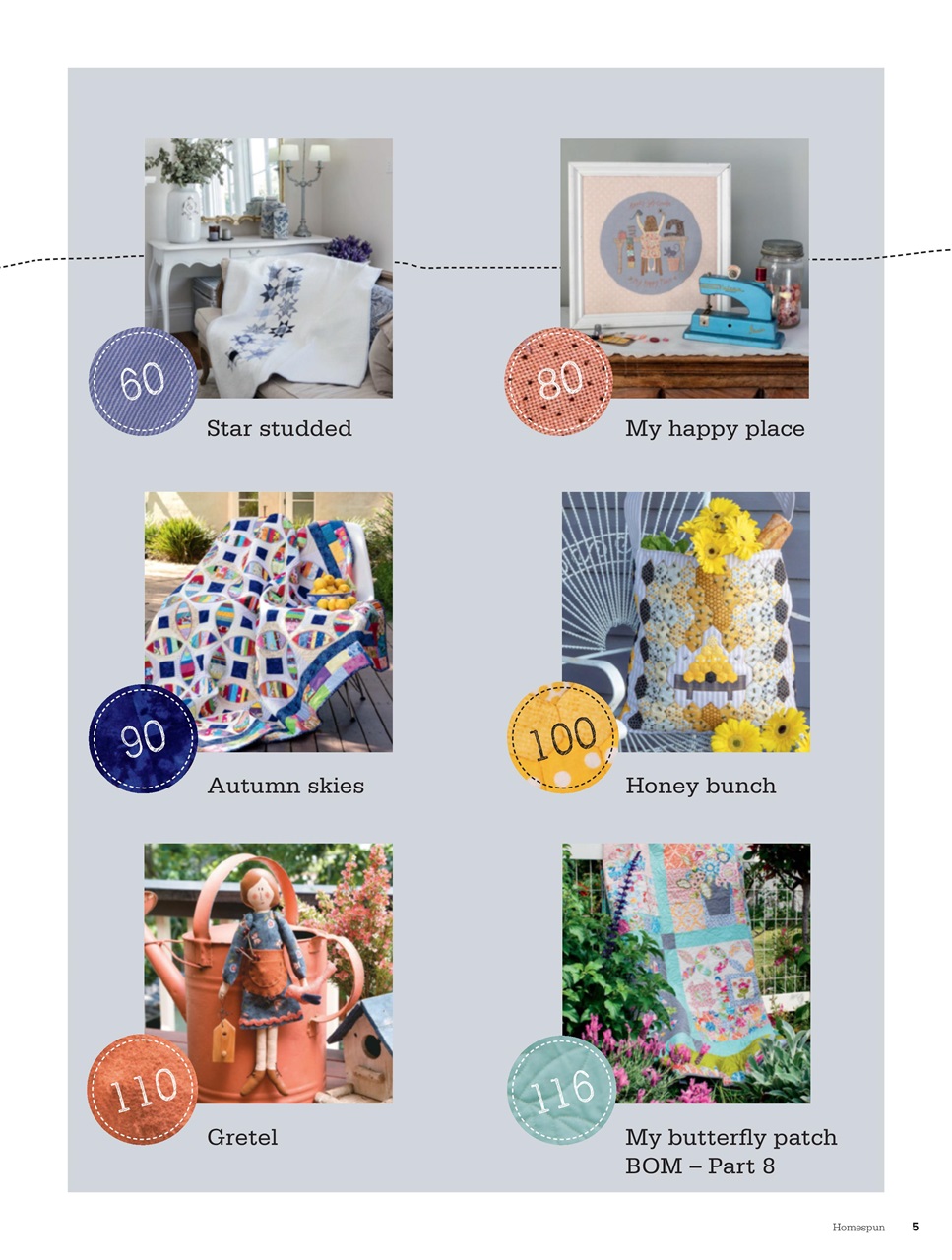 Homespun Preview Pages