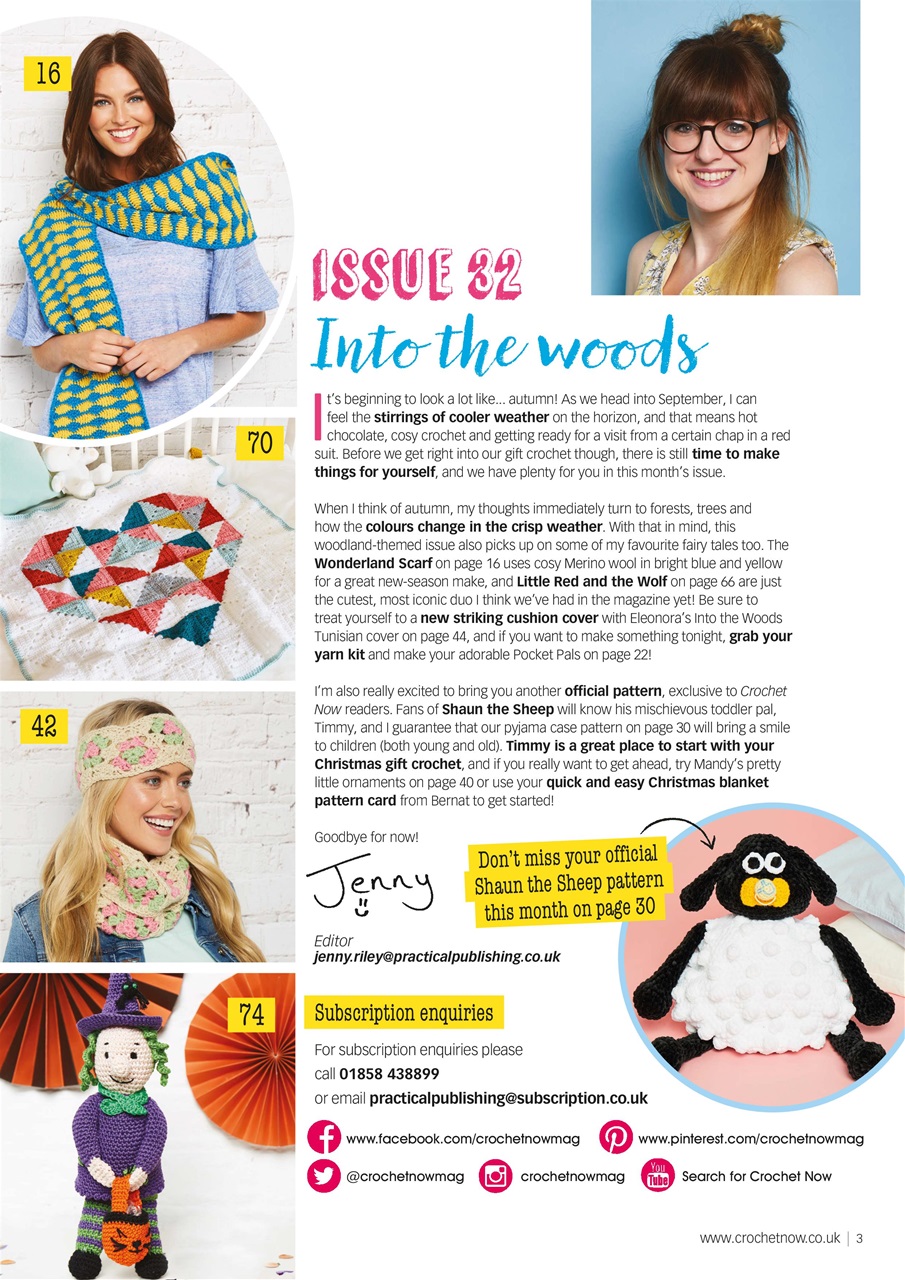 Crochet Now Magazine Preview Pages