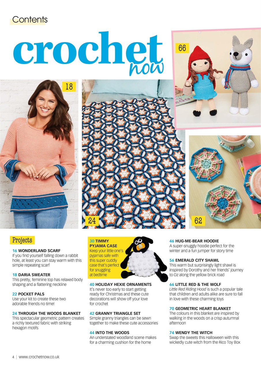 Crochet Now Magazine Preview Pages