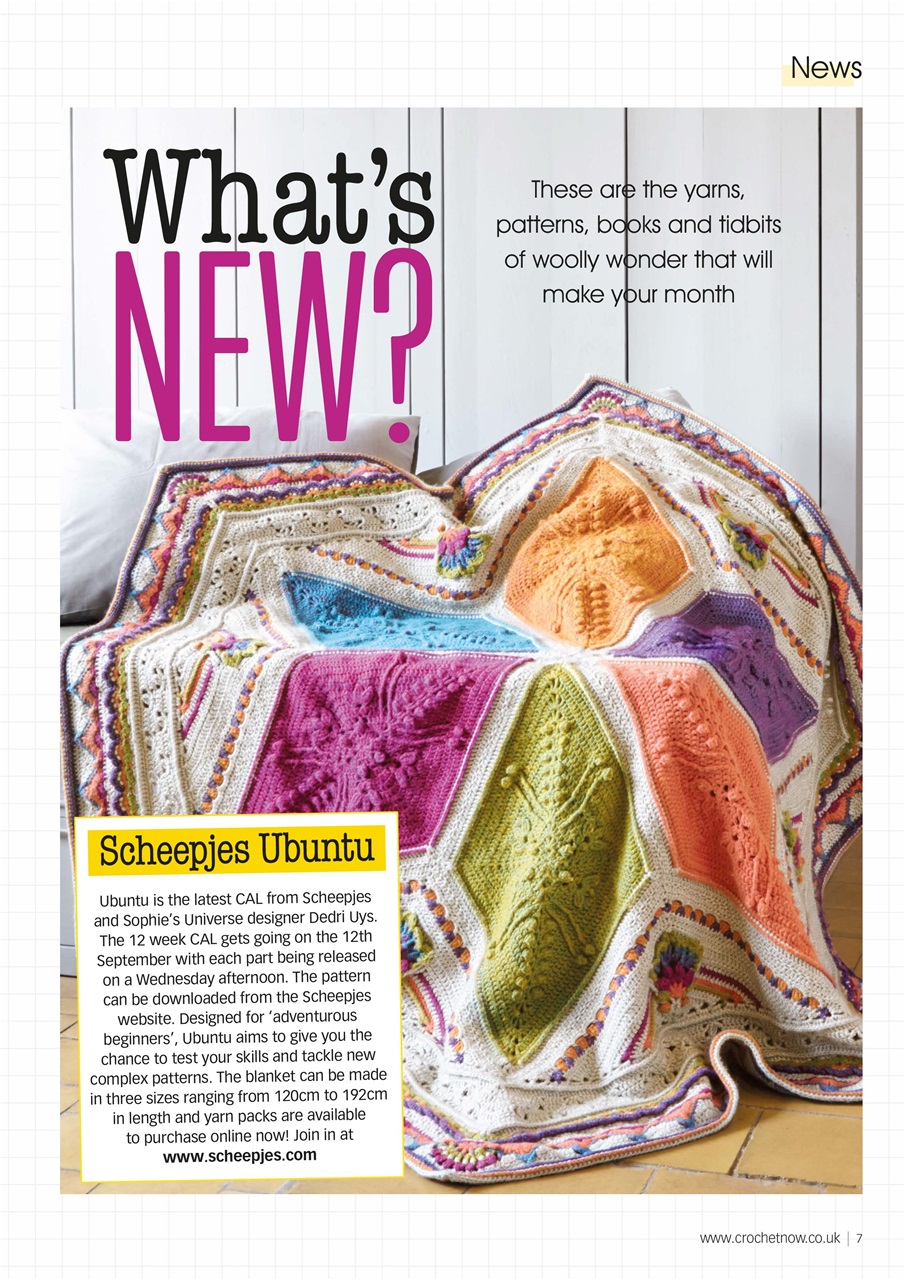 Crochet Now Magazine Preview Pages