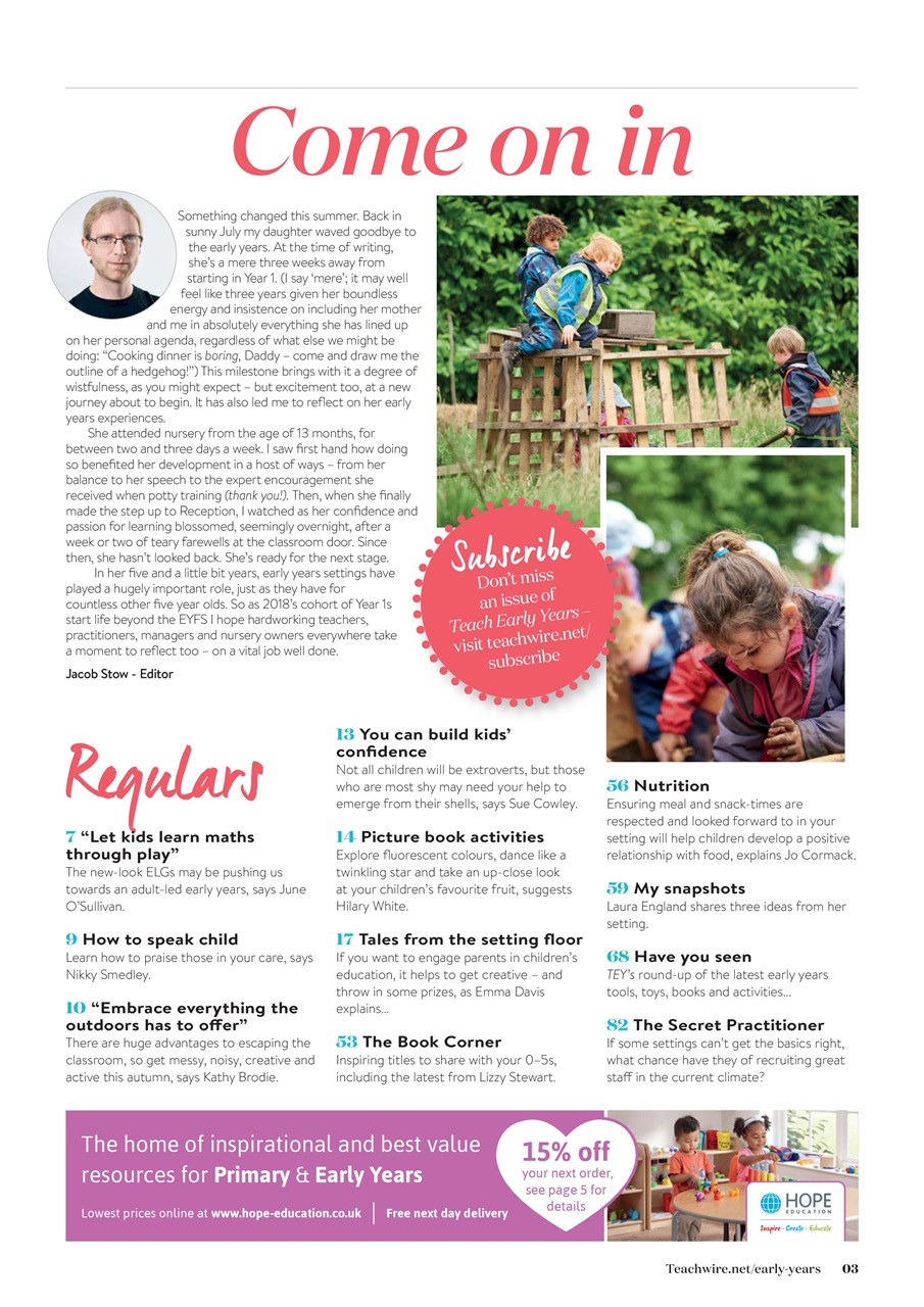 Teach Early Years Preview Pages