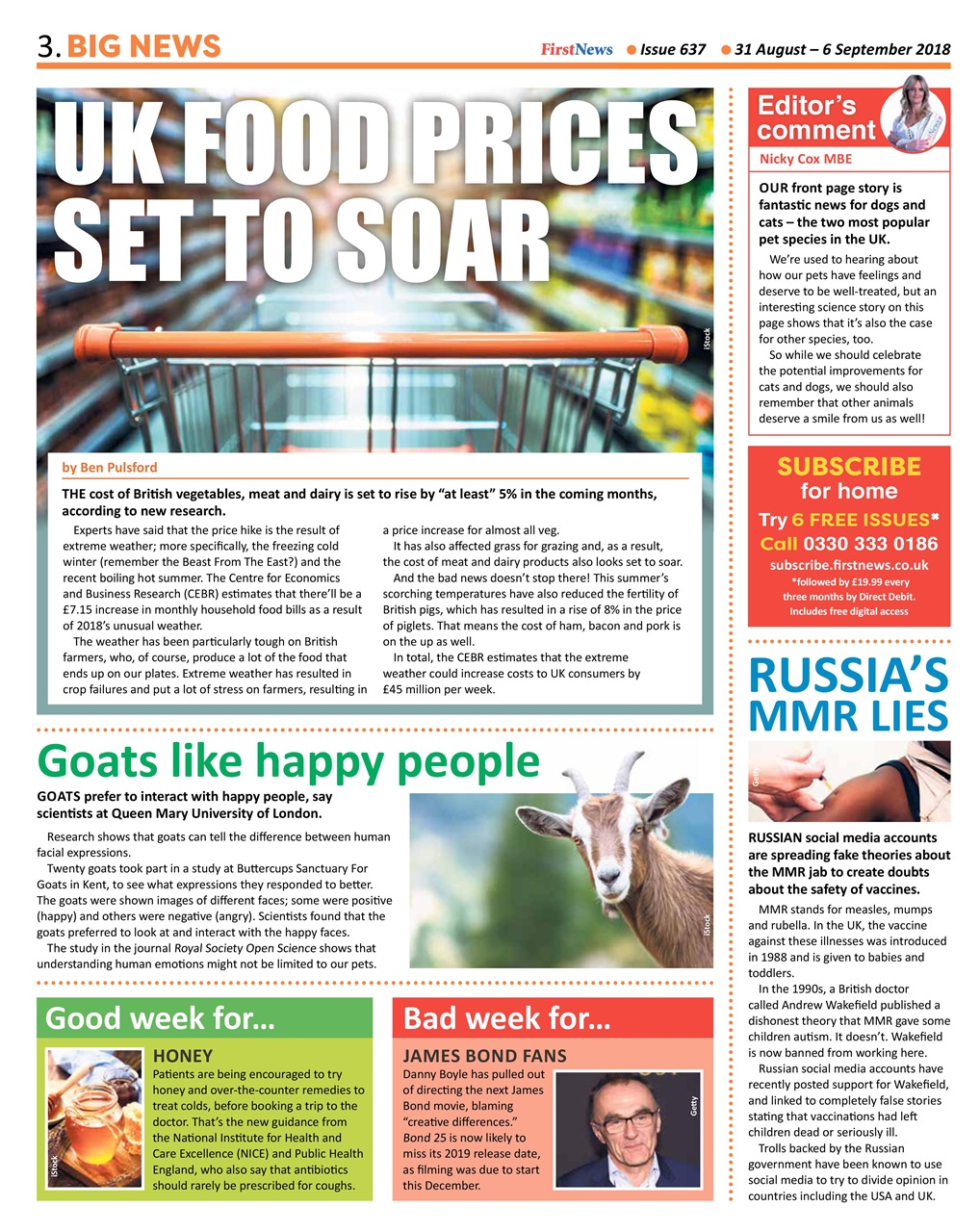 First News Preview Pages