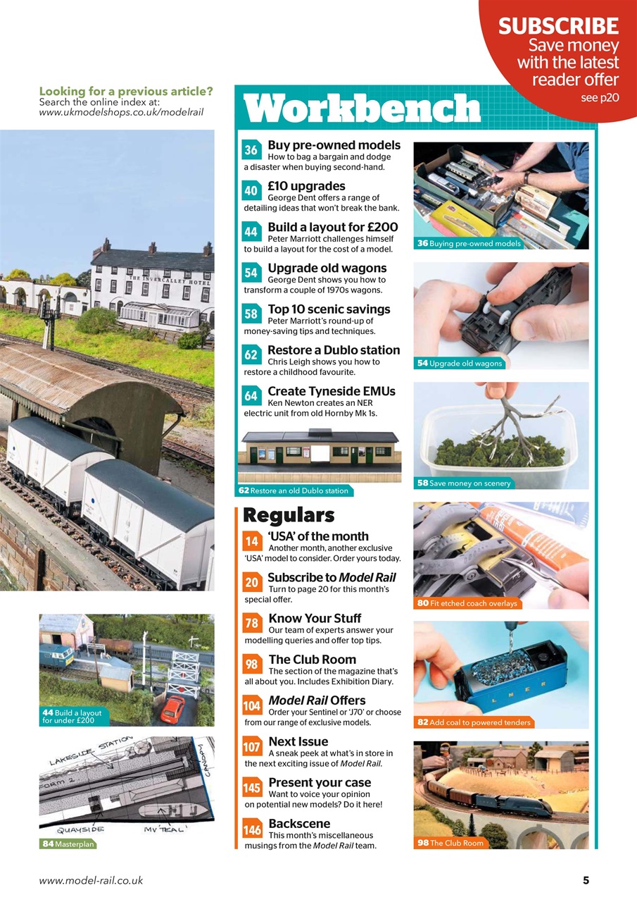 Model Rail Preview Pages