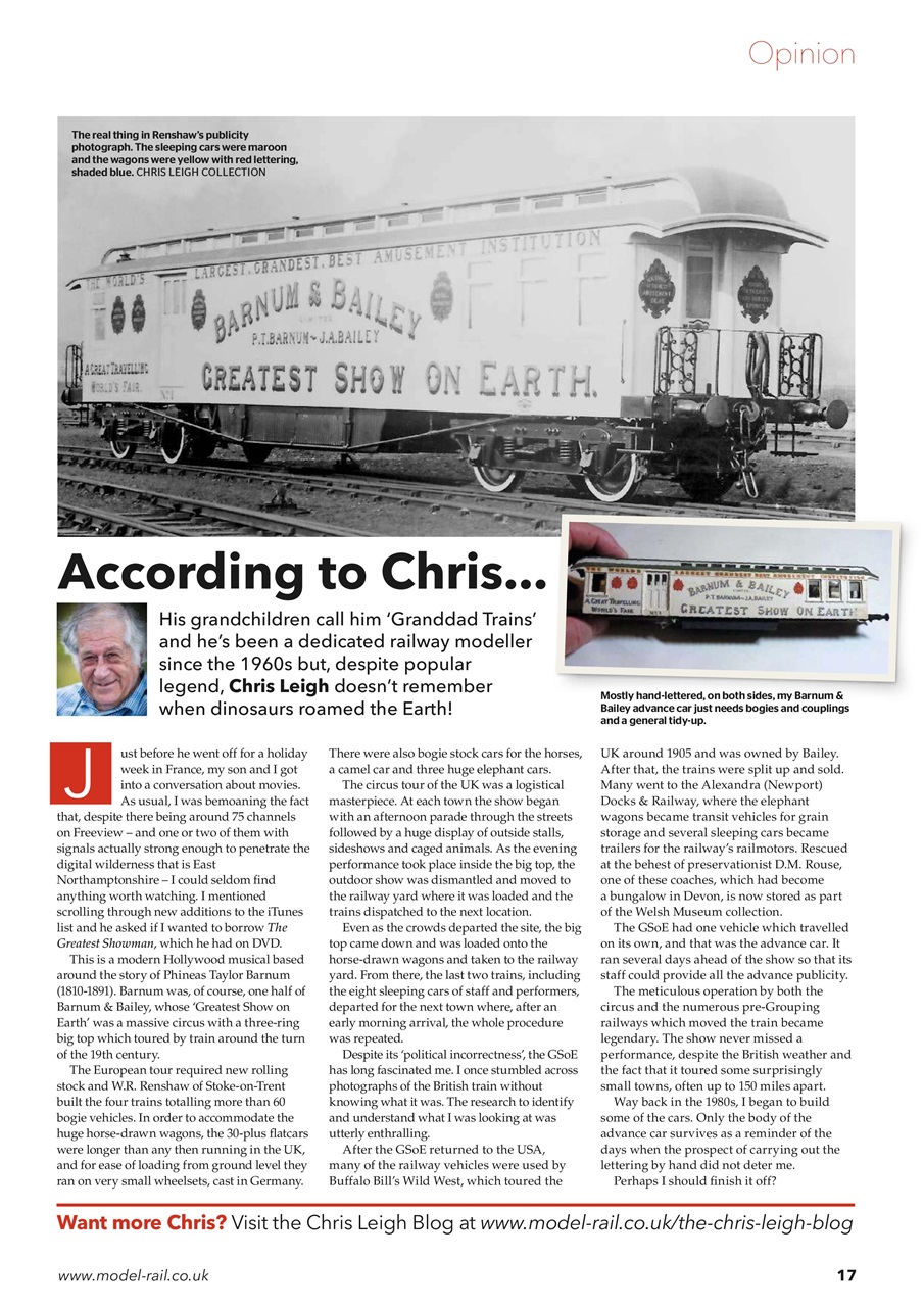 Model Rail Preview Pages