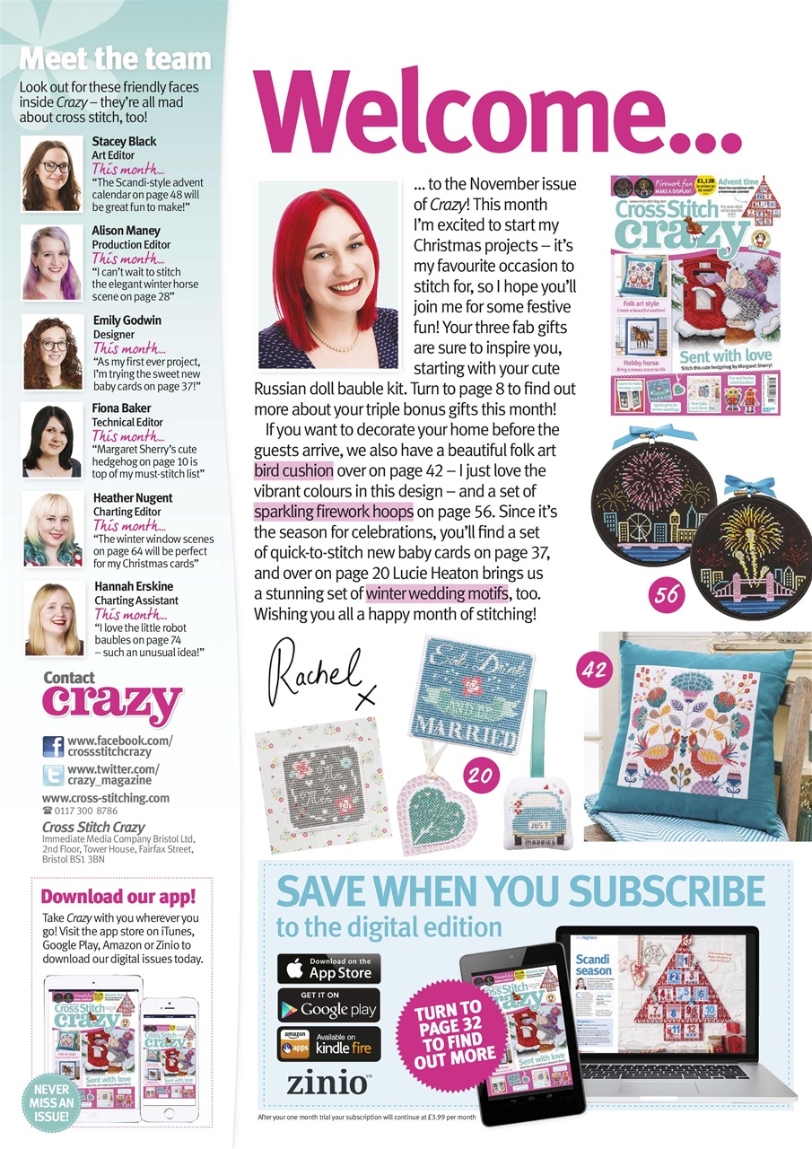 Cross Stitch Crazy Preview Pages