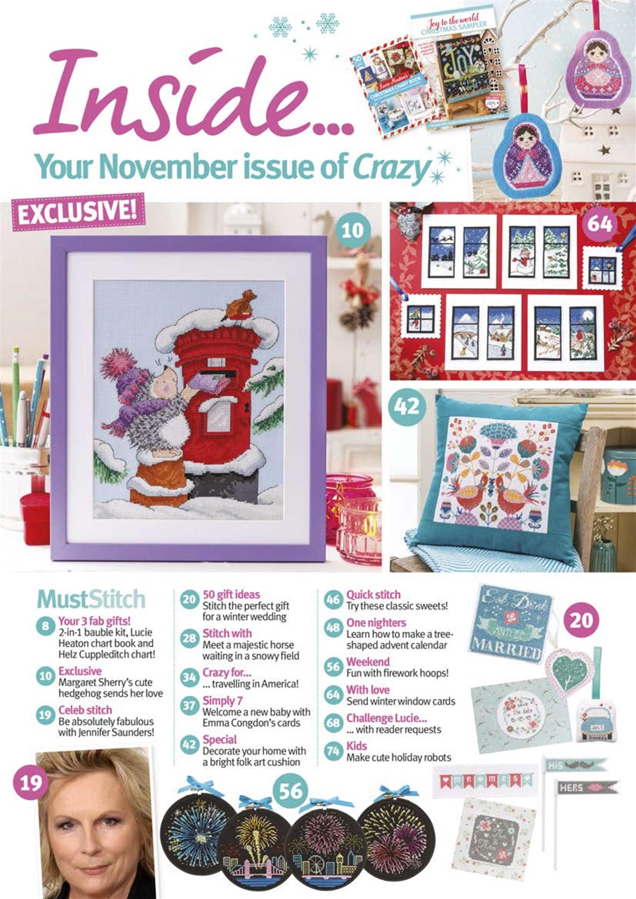 Cross Stitch Crazy Preview Pages