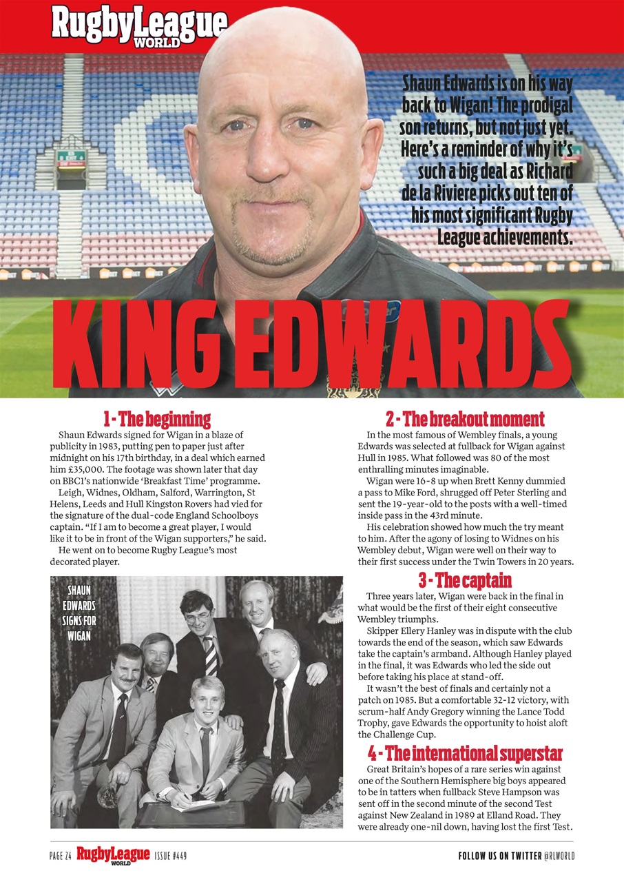 Rugby League World Preview Pages