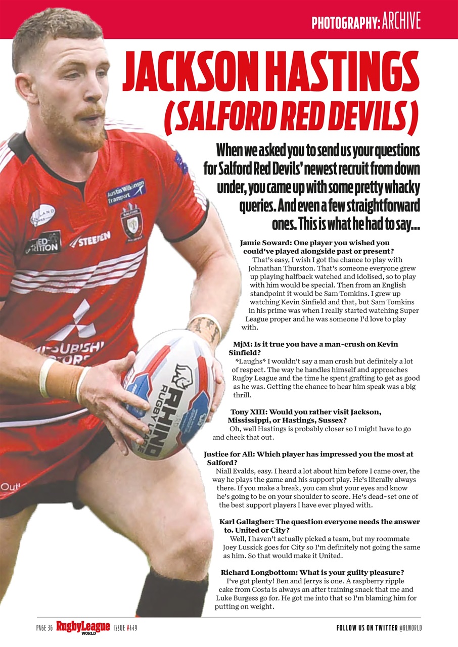 Rugby League World Preview Pages