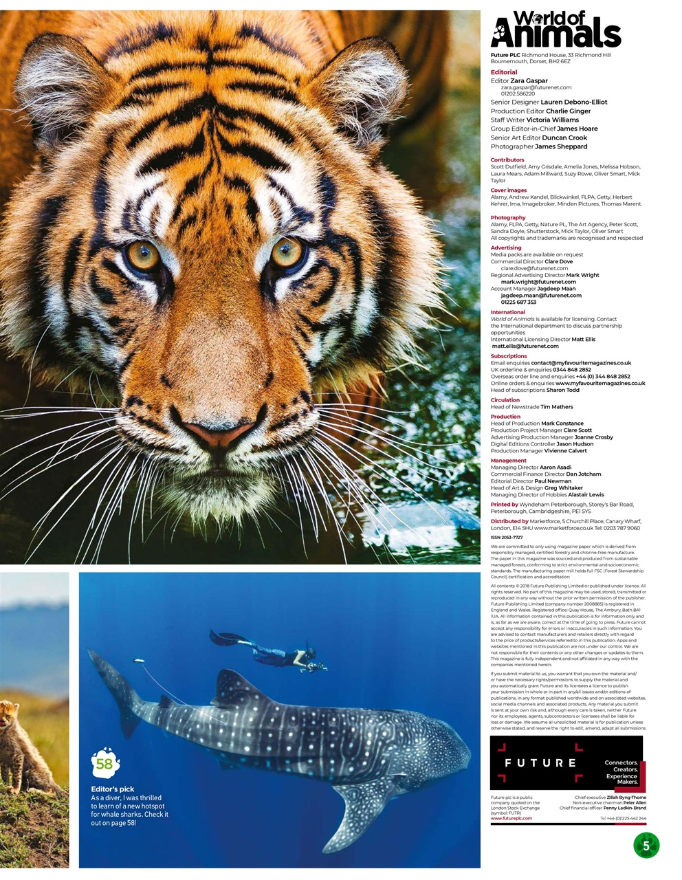 World of Animals Preview Pages