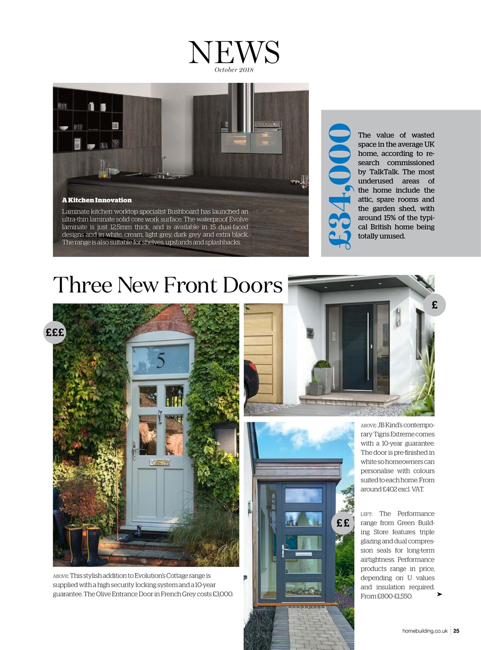 Homebuilding & Renovating Magazine Preview Pages