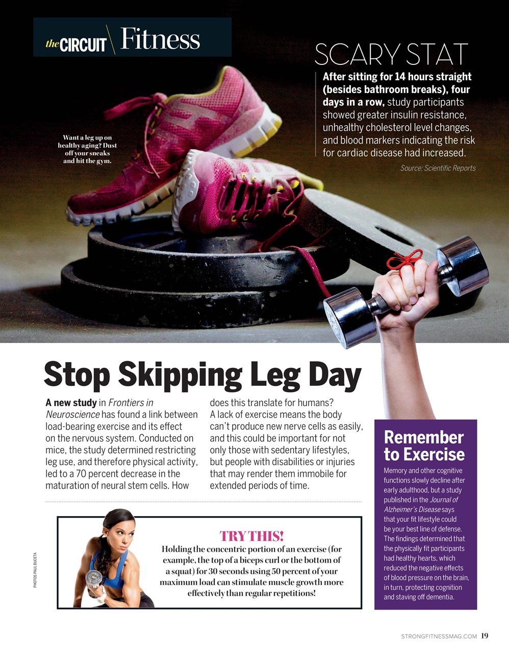 Strong Fitness Preview Pages