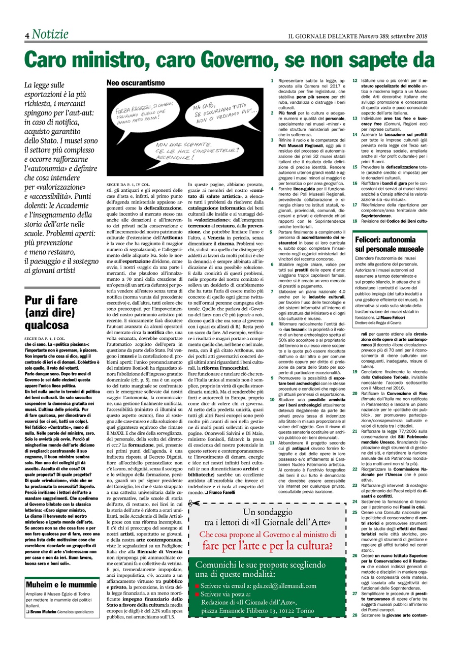 Il Giornale Dell’Arte Preview Pages