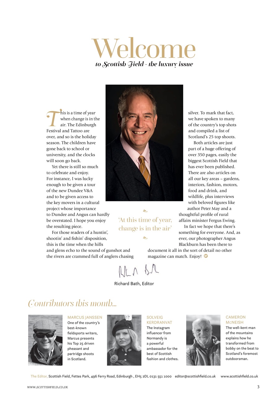 Scottish Field Preview Pages