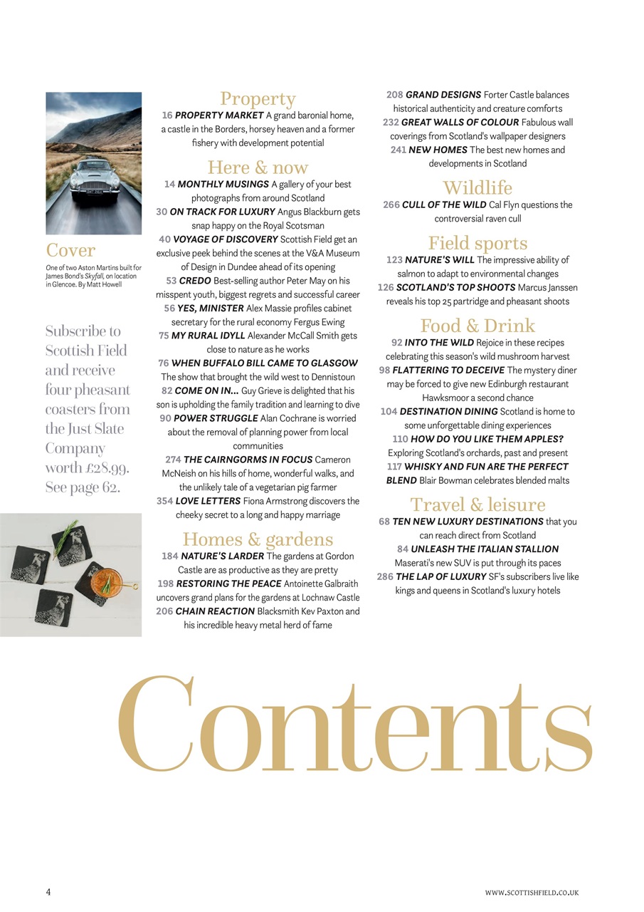 Scottish Field Preview Pages