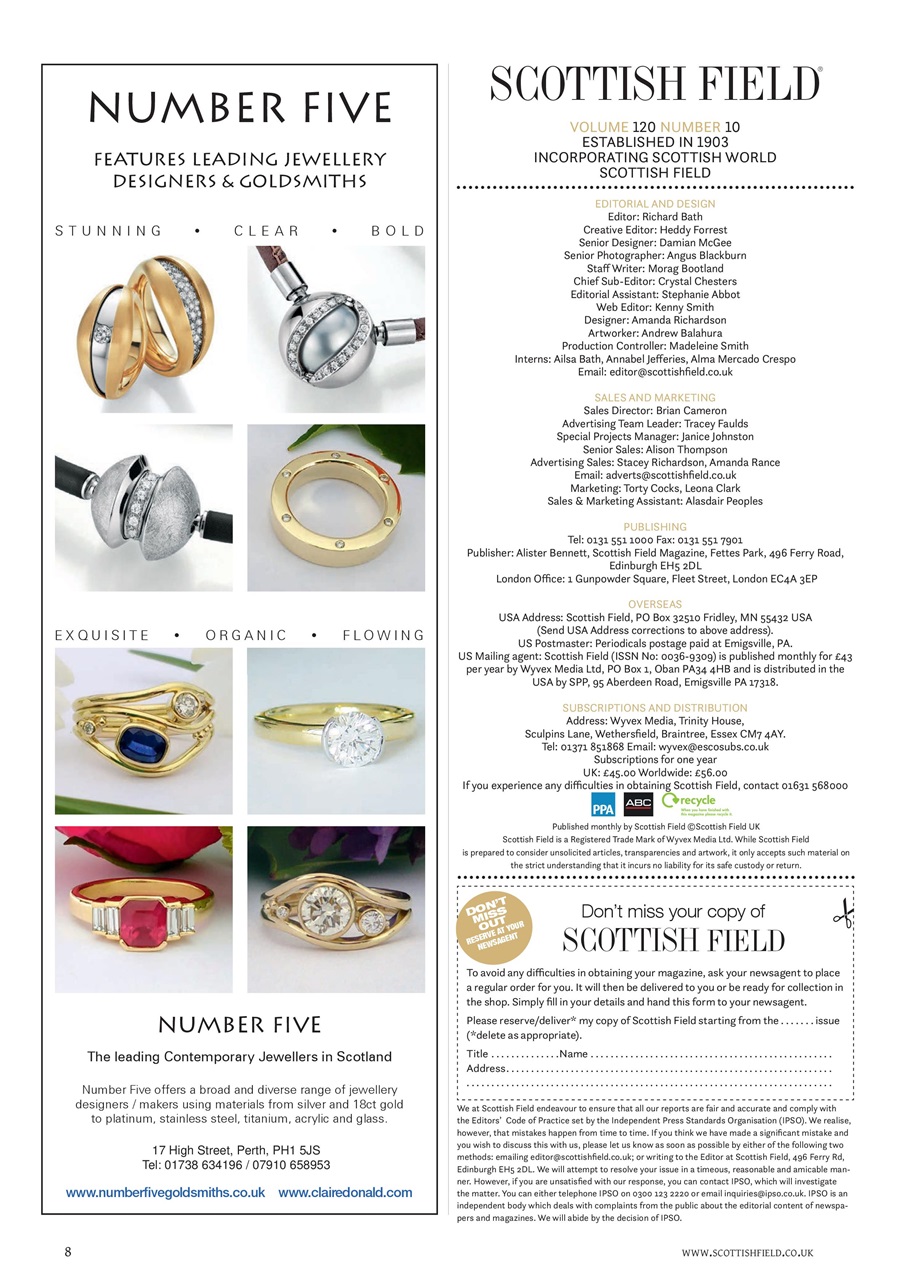 Scottish Field Preview Pages