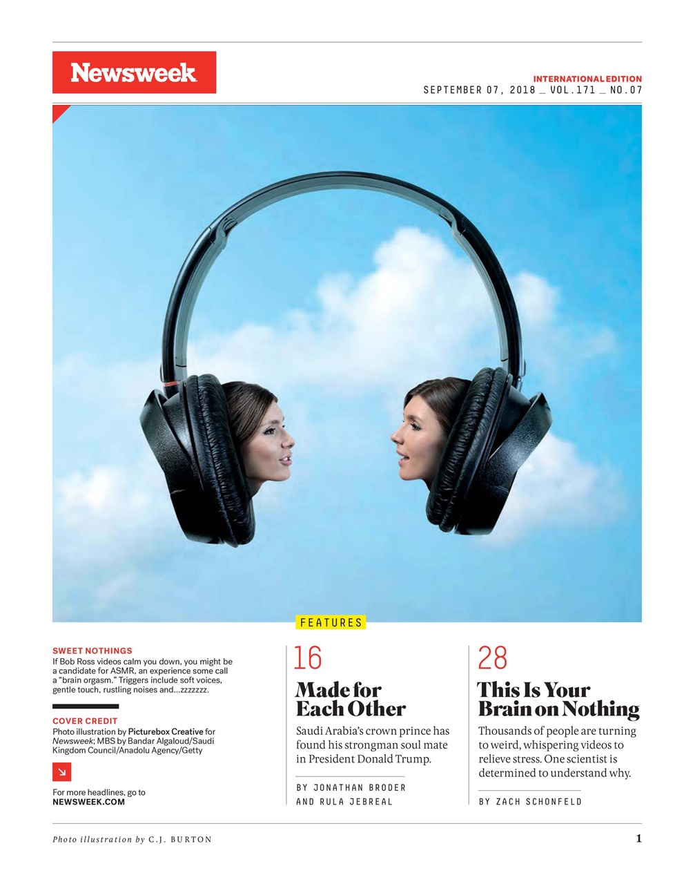 Newsweek International Preview Pages