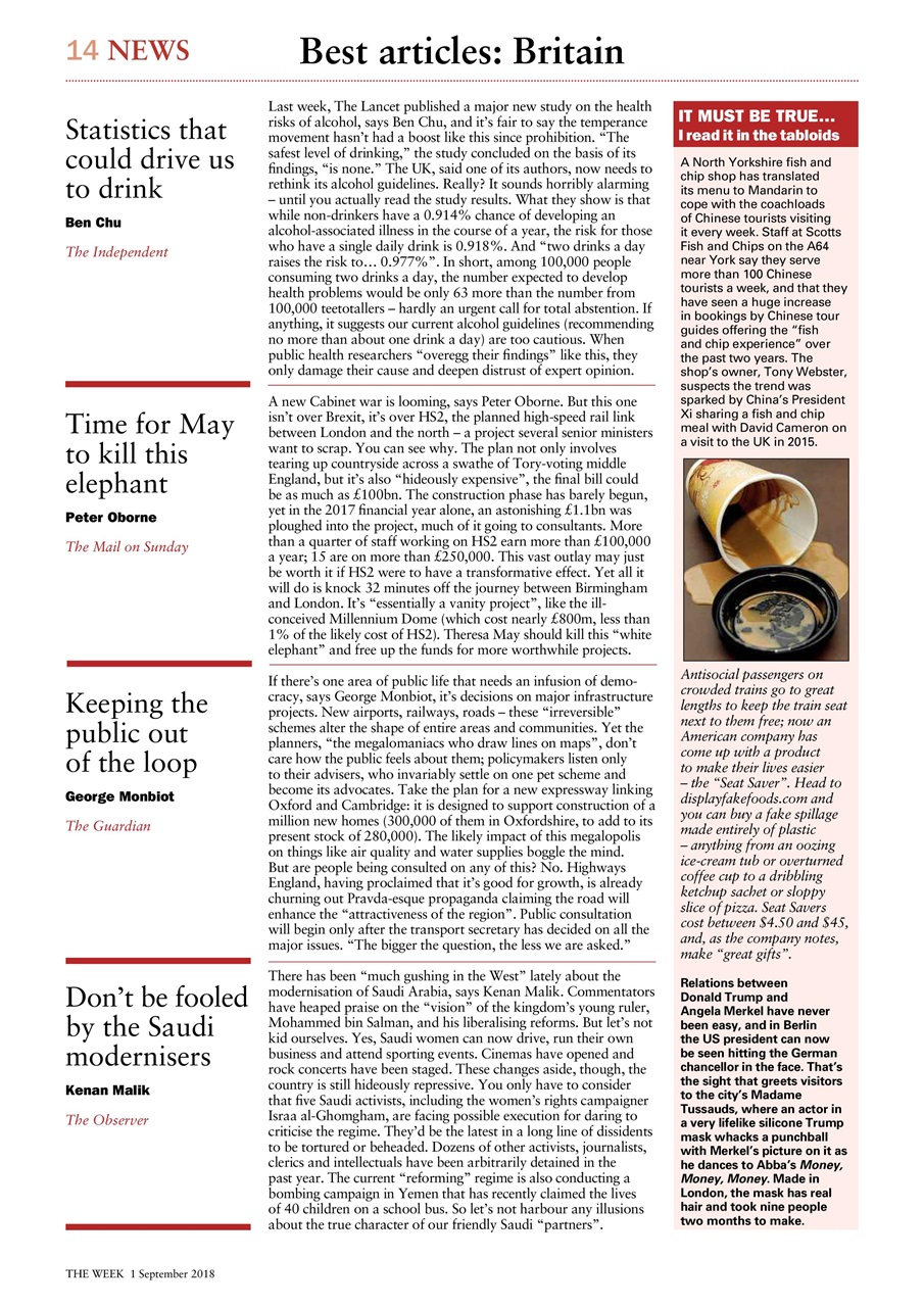 The Week Preview Pages