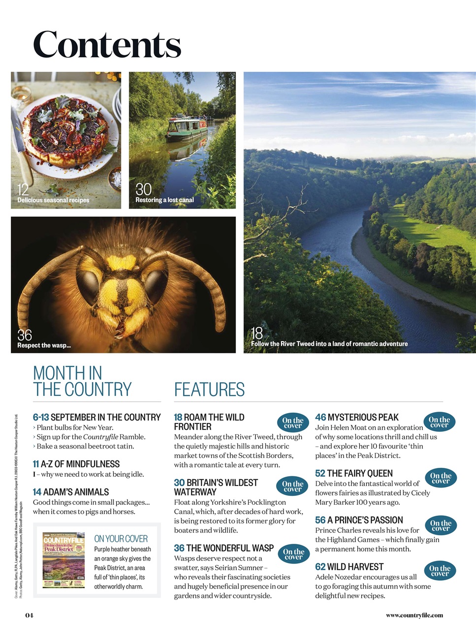 BBC Countryfile Magazine Preview Pages