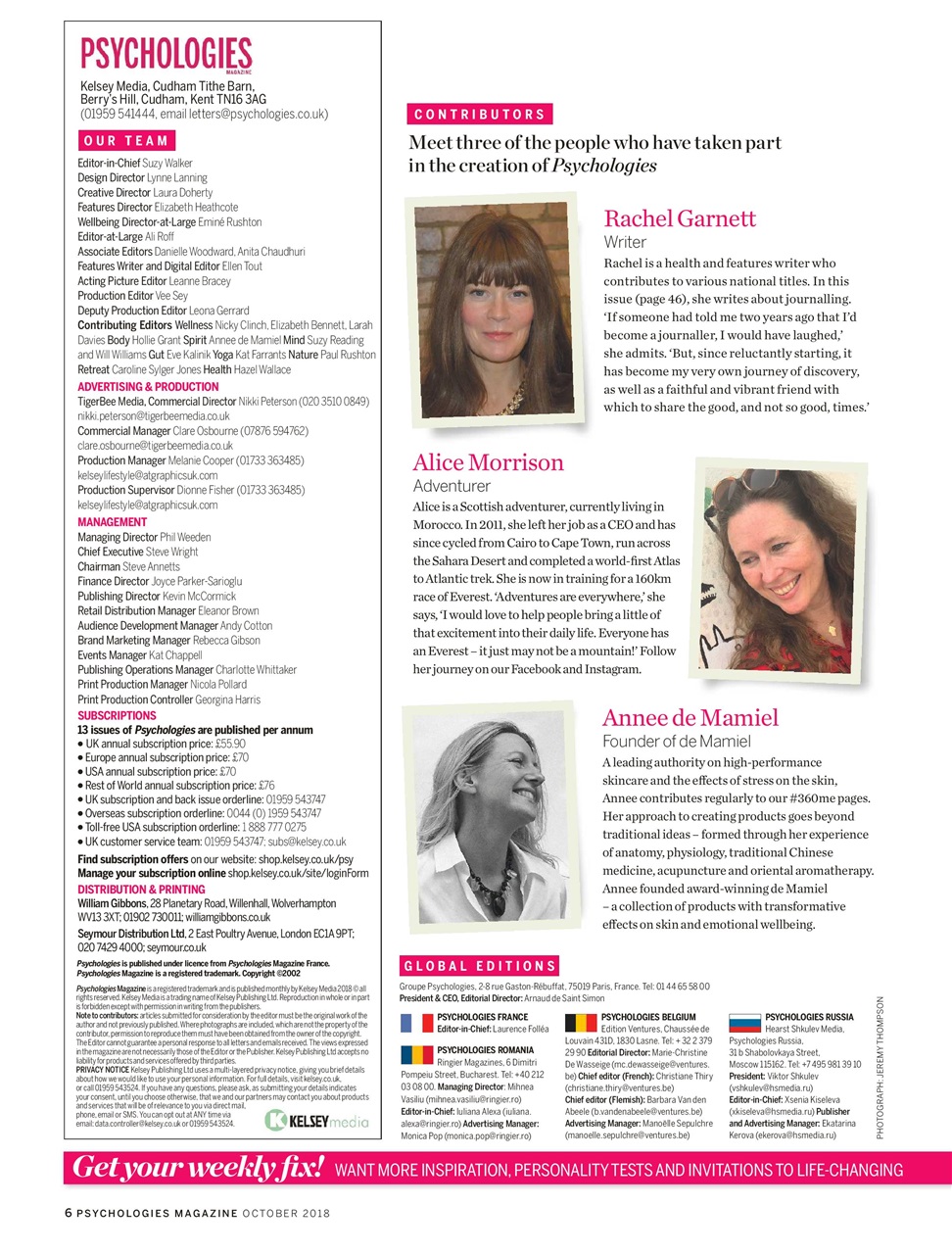 Psychologies Preview Pages