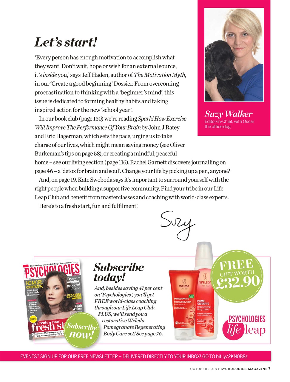 Psychologies Preview Pages