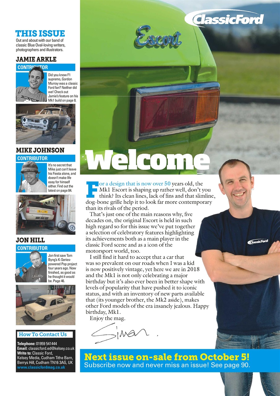 Classic Ford Preview Pages