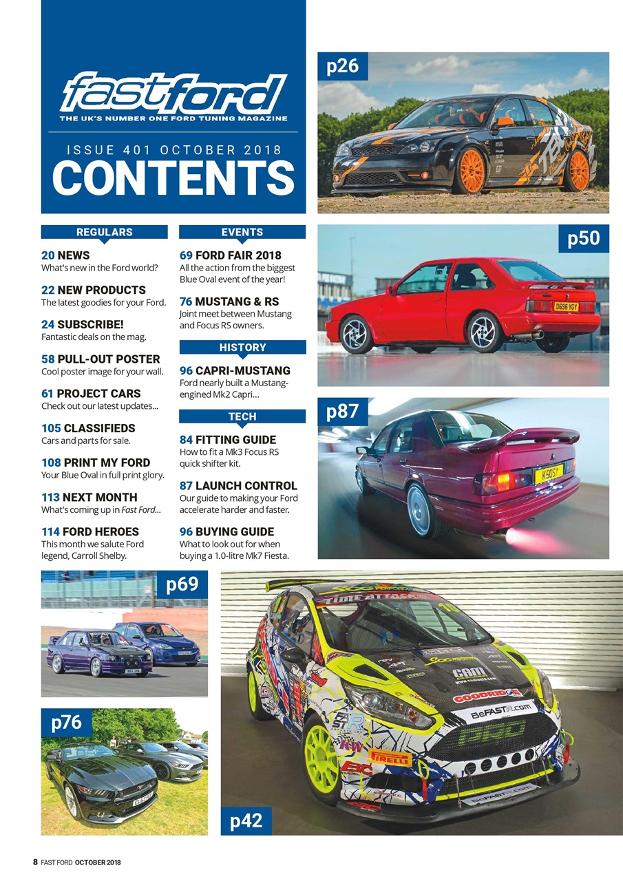Fast Ford Preview Pages