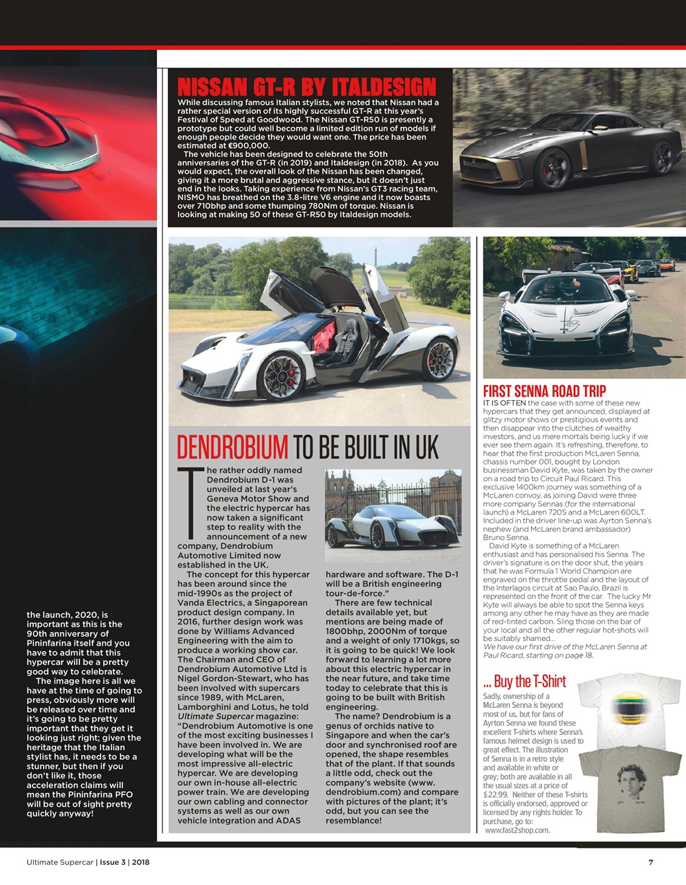 Ultimate Supercar Preview Pages