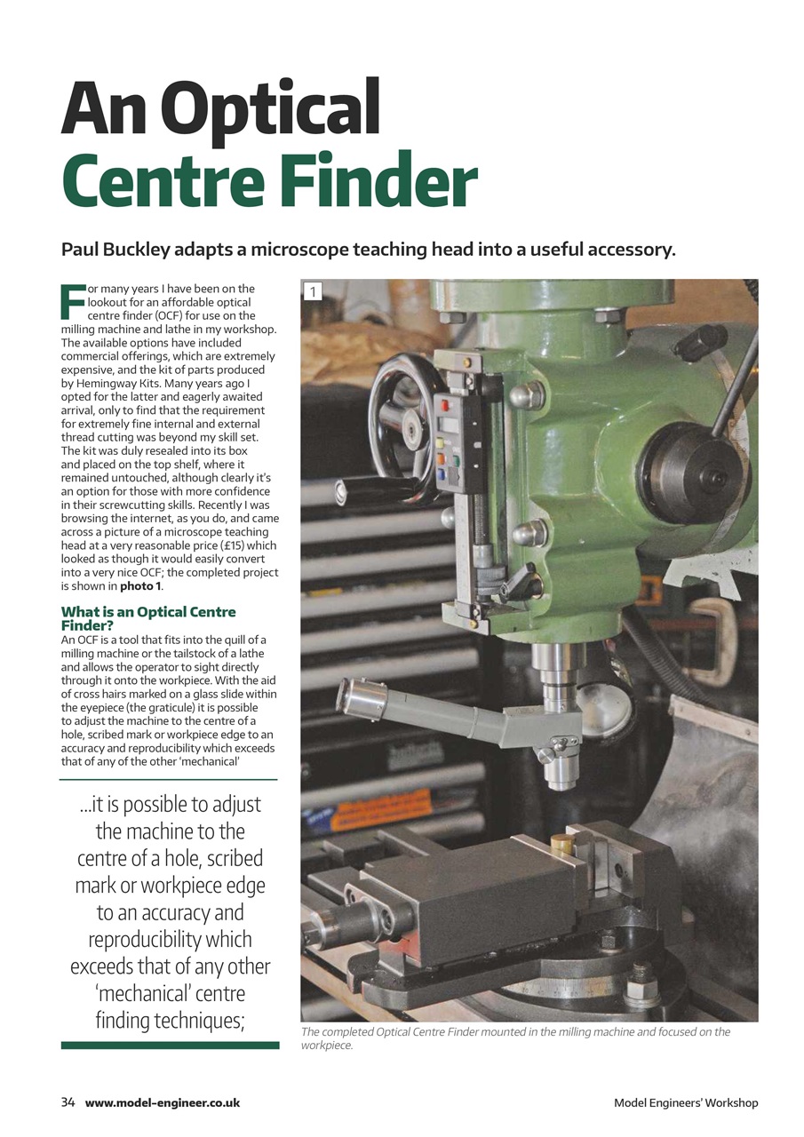 Model Engineer & Workshop Magazine Preview Pages