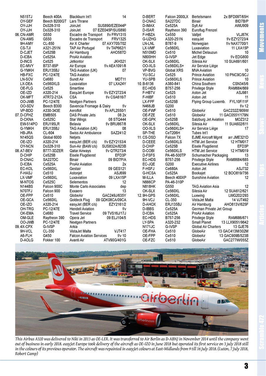 Scramble Magazine Preview Pages