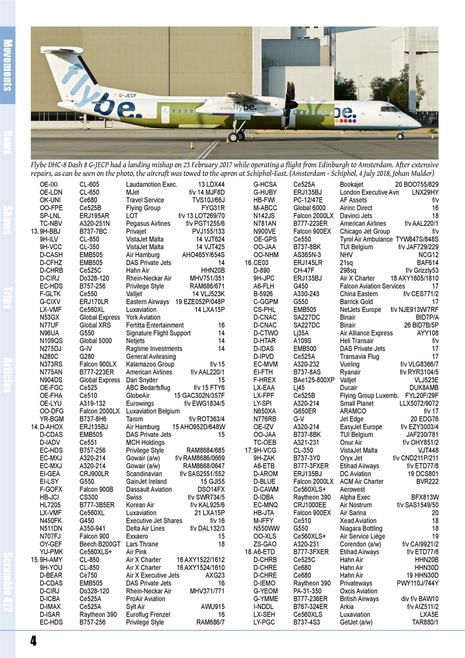 Scramble Magazine Preview Pages