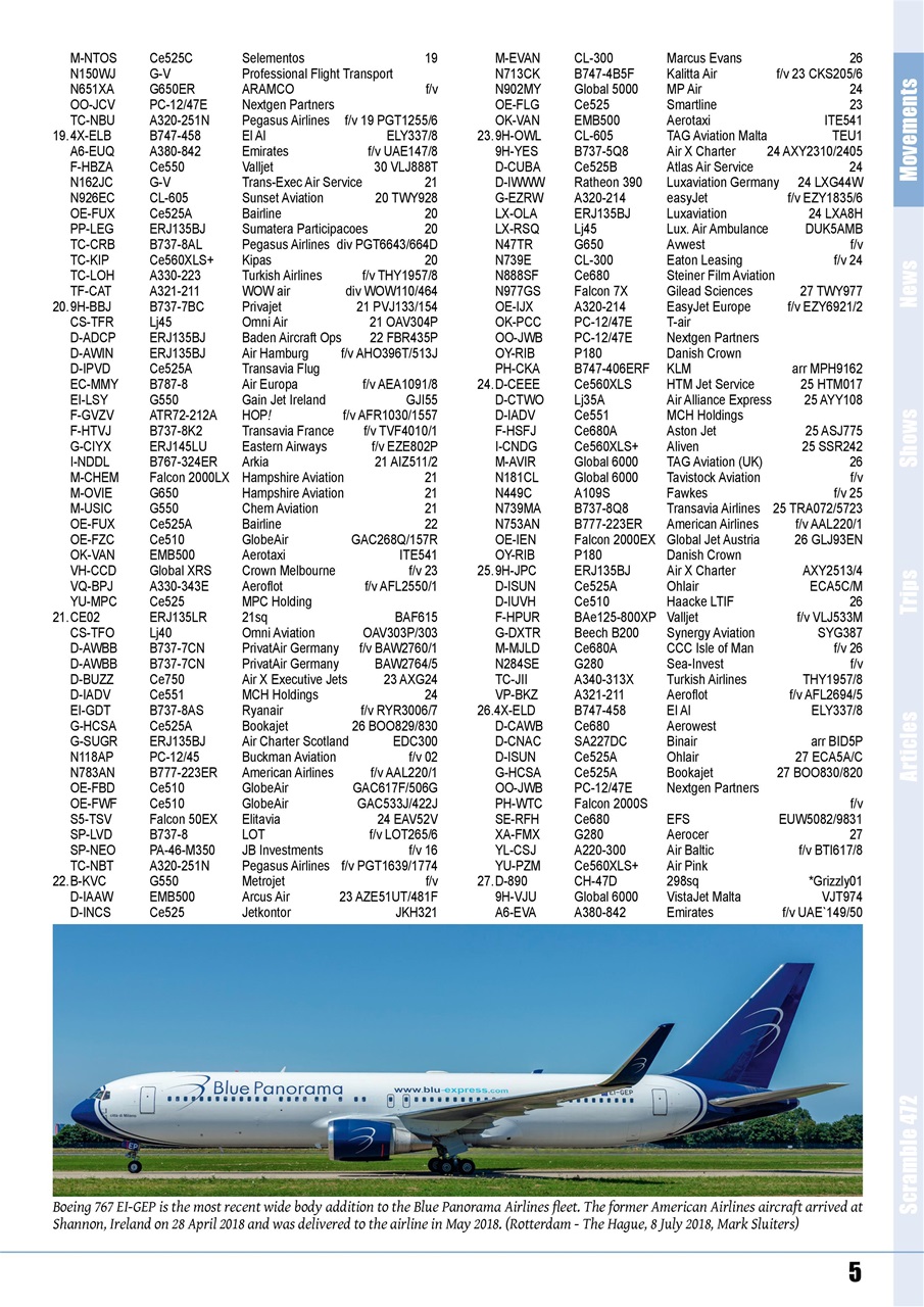 Scramble Magazine Preview Pages