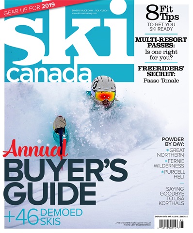 Ski Canada issue Buyer's Guide 2019