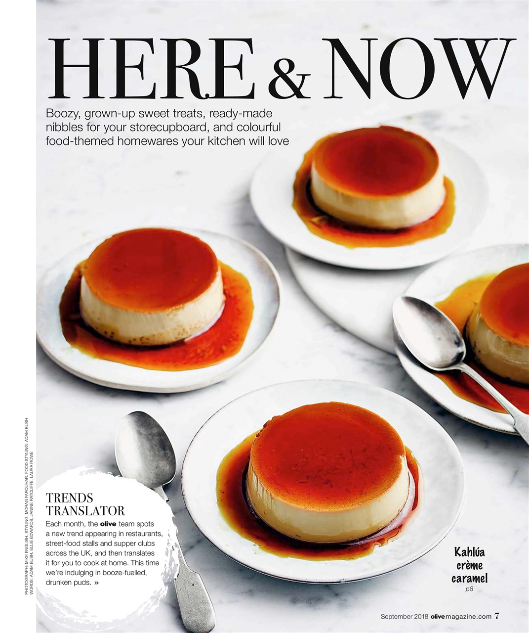 Olive Magazine Preview Pages