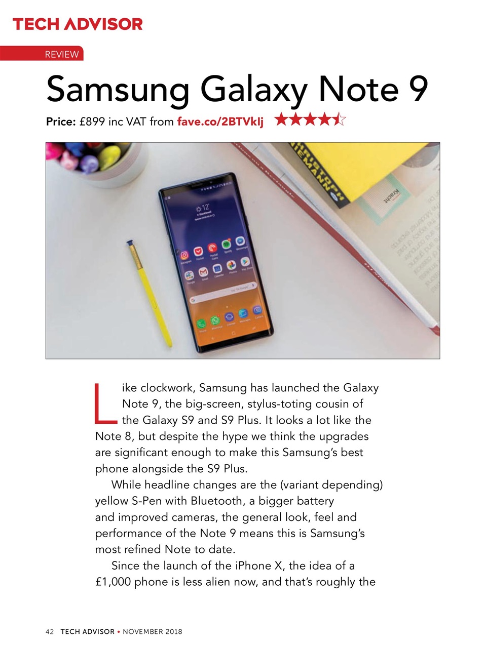 Tech Advisor Preview Pages