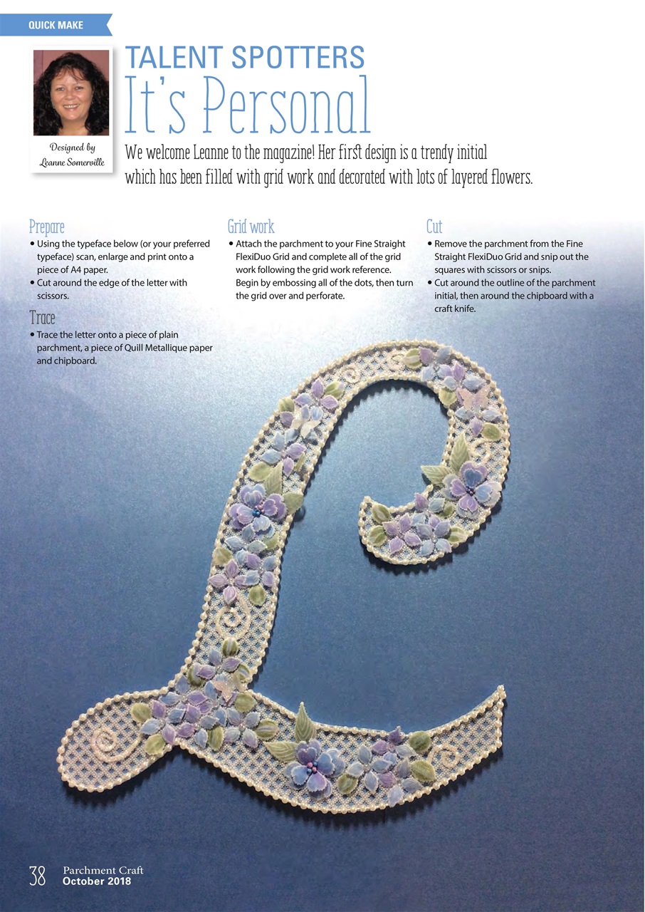 Parchment Craft Preview Pages