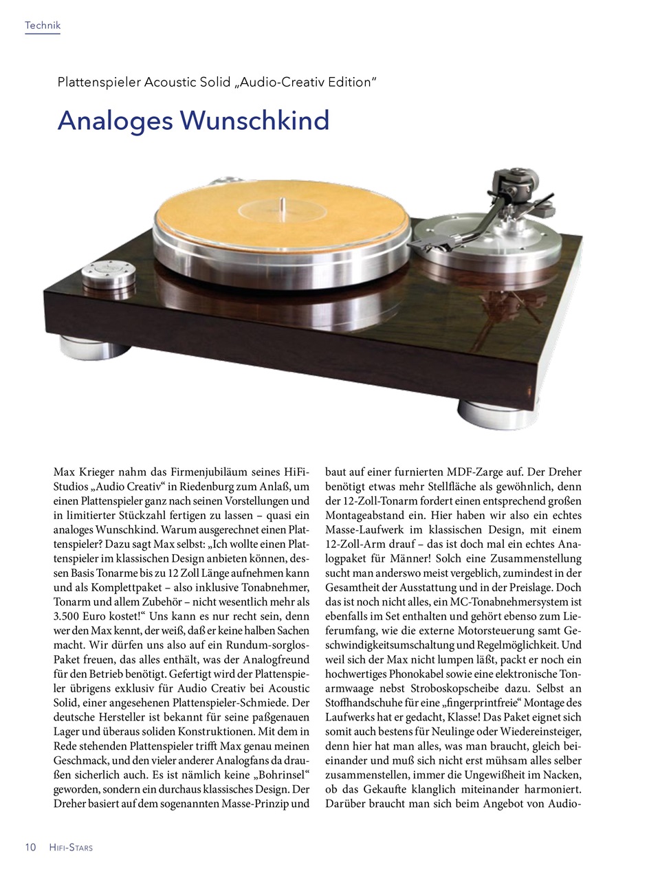 HiFi Stars Magazin Preview Pages