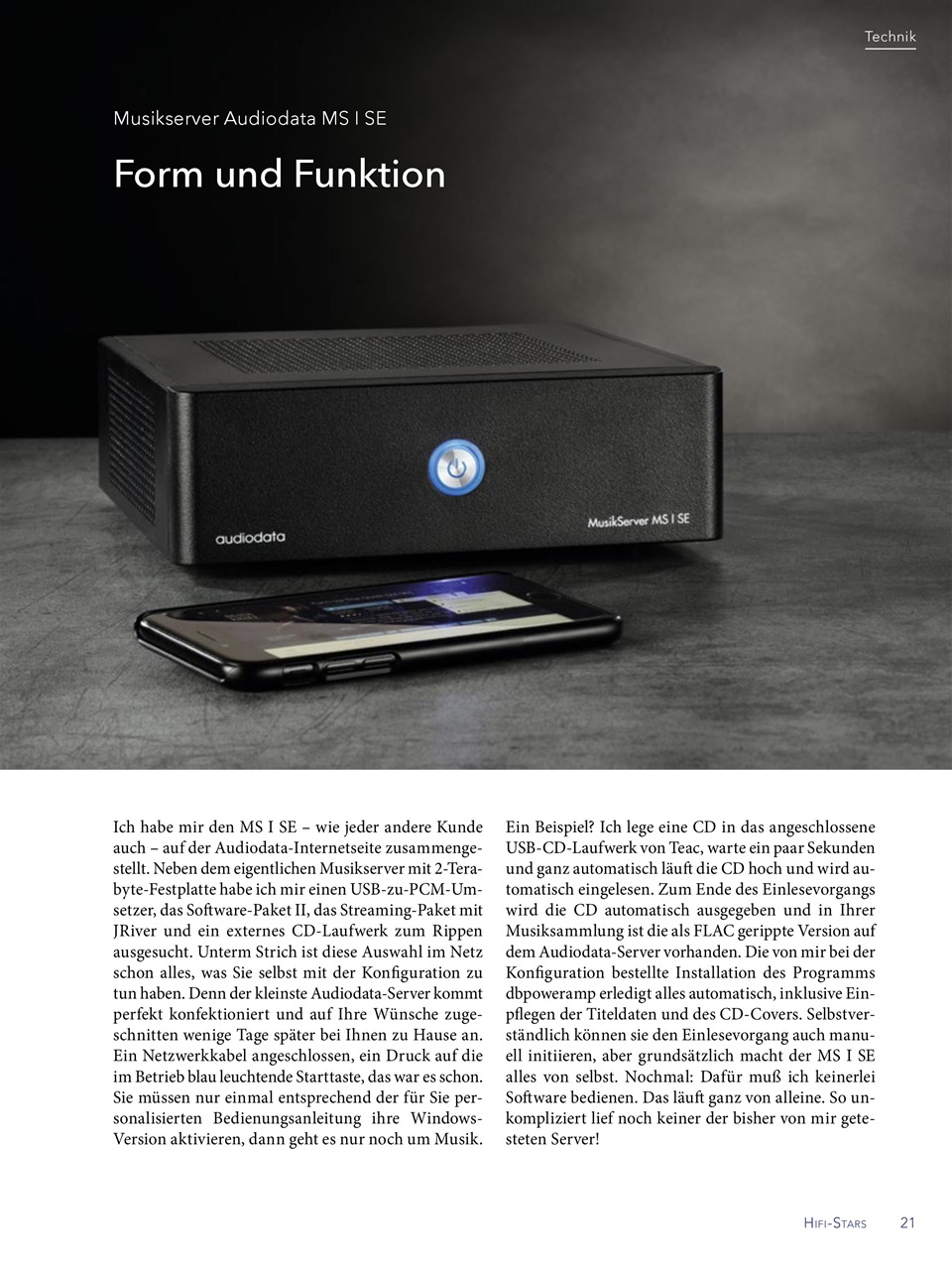 HiFi Stars Magazin Preview Pages