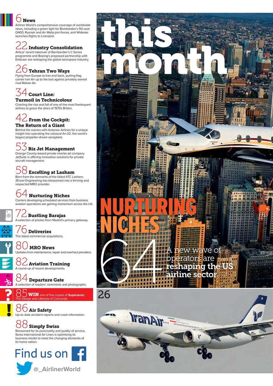 Airliner World Preview Pages