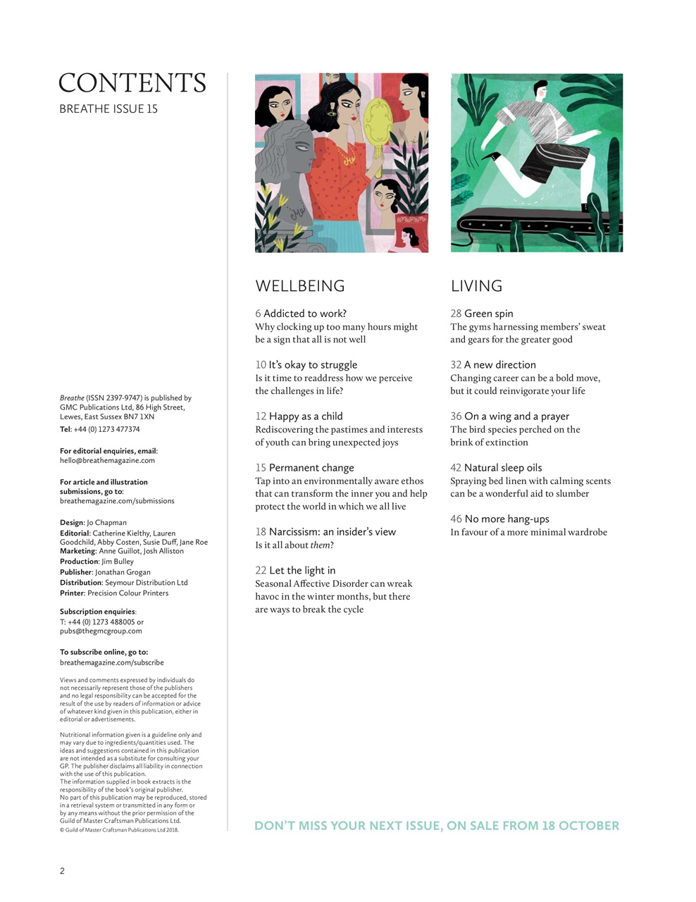 Breathe Preview Pages