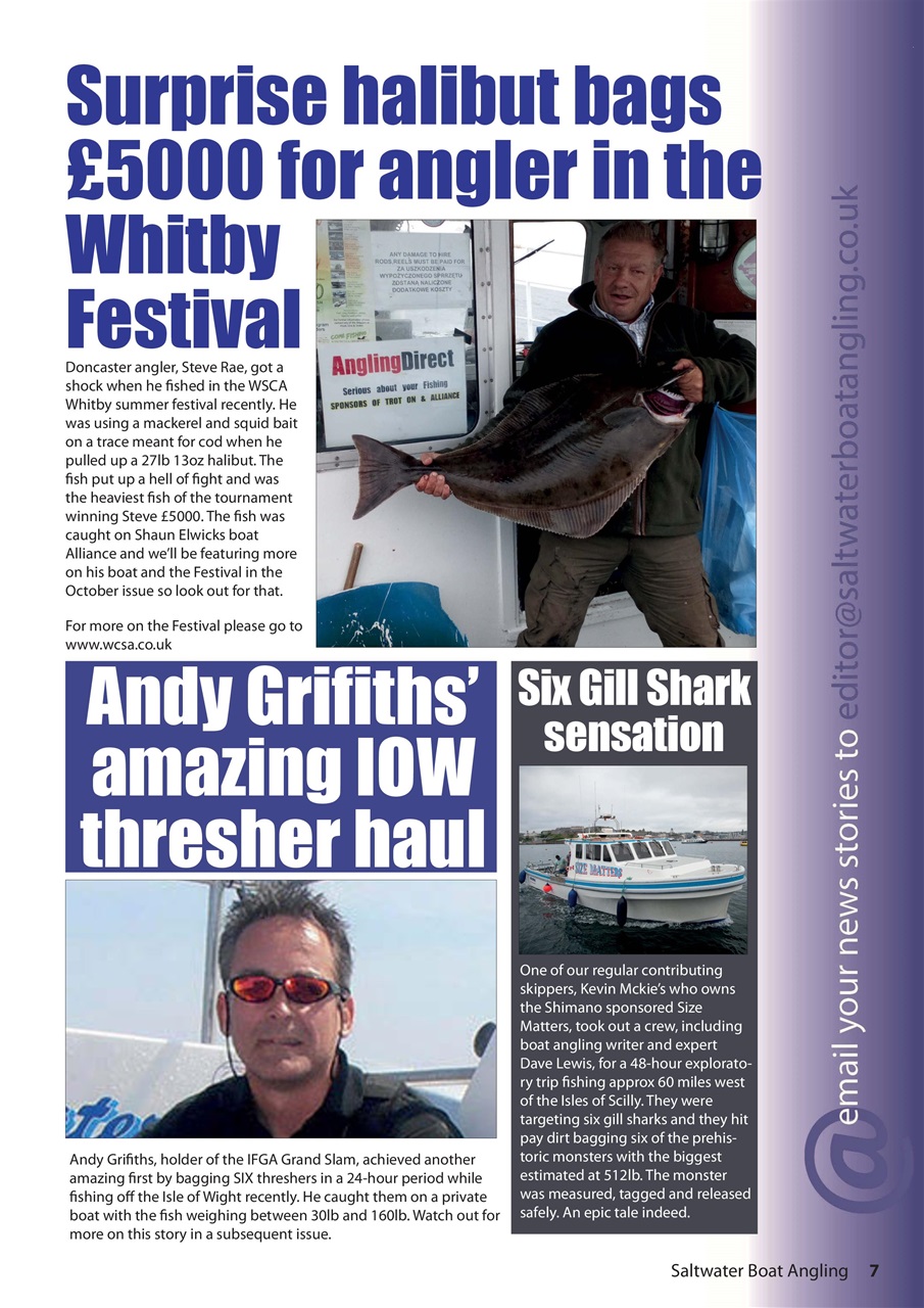 Saltwater Boat Angling Preview Pages